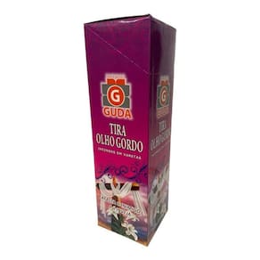 Incenso Tira Olho Gordo Guda Indiano25 Caixas Com 7 Varetas