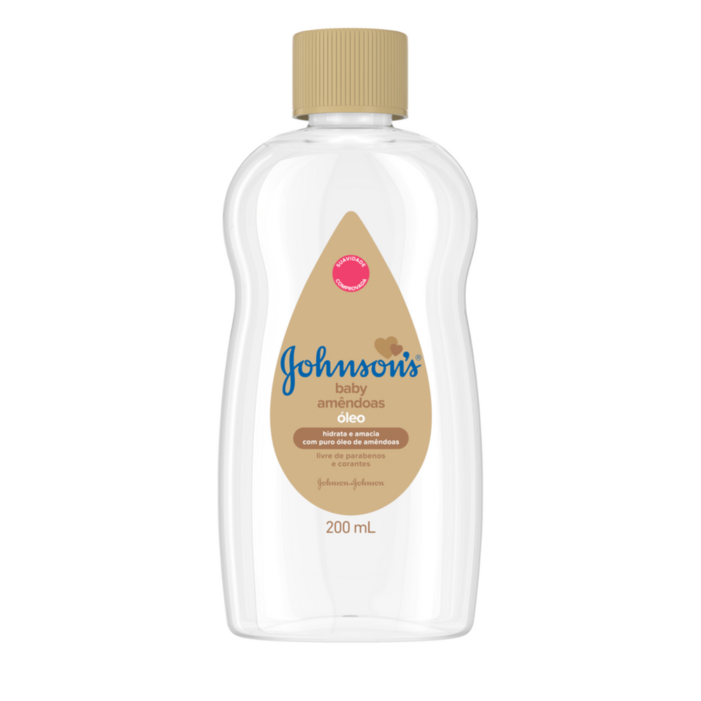 Johnson`s Baby Amêndoas - Óleo Corporal Infantil 200ml