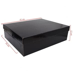 Caixa De Papelão Com tampa De 20 Unidades Embalagens 42cm x 34cm x 12cm