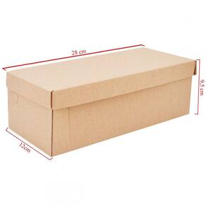 Caixa De Papelão Ideal Para Calçados 10 Unidades Embalagens 28cm x 12cm x 9.5cm