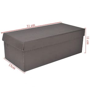 Caixa Pequena Papelão Kraft Para Sapato 10 Un Embalagens 31cm x 15cm x 11cm