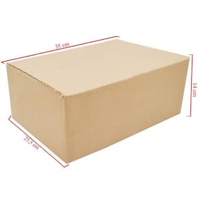 Caixa Para Correios Em Papelão 50 Unidades Embalagens 35cm x 25.5cm x 14cm