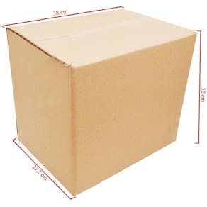 Caixa De Papelão Grande Para Correios com 20Un Embalagens 38cm x 27.5cm x 32