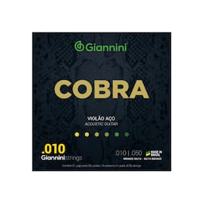 Encordoamento Giannini Violao Geefle Bronze 85/15 0.010