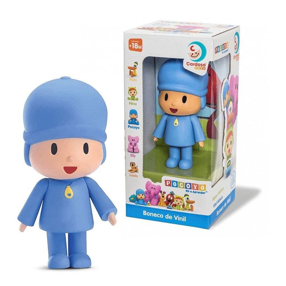 Boneco Infantil De Vinil Turma Do Pocoyo Cardoso Toys