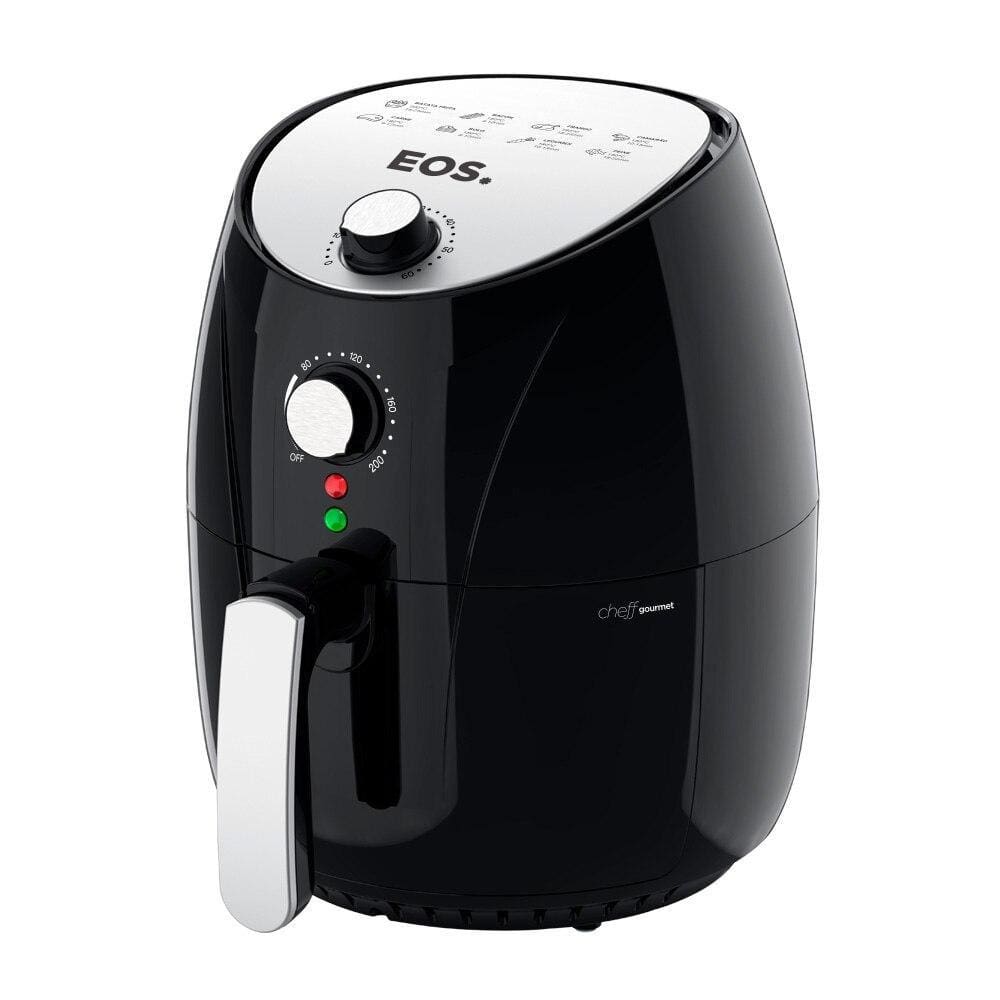 Fritadeira Sem Óleo Air fryer EOS Chef Gourmet 4 Litros Preto com Cinza EAF40S 220V