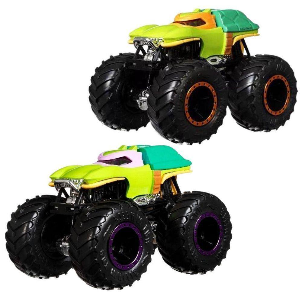 Carro Fun Hot Wheels Monte Seu Monster Truck Vermelho - F0082-6