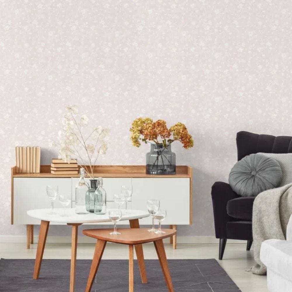 Papel de Parede Hana Floral Rosa 1907-4