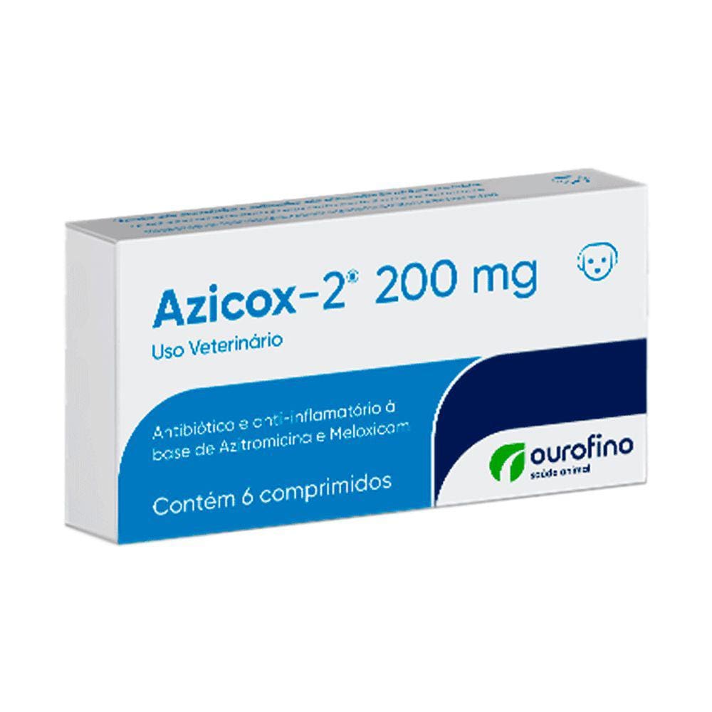 Azicox-2 200Mg 6 Comprimidos
