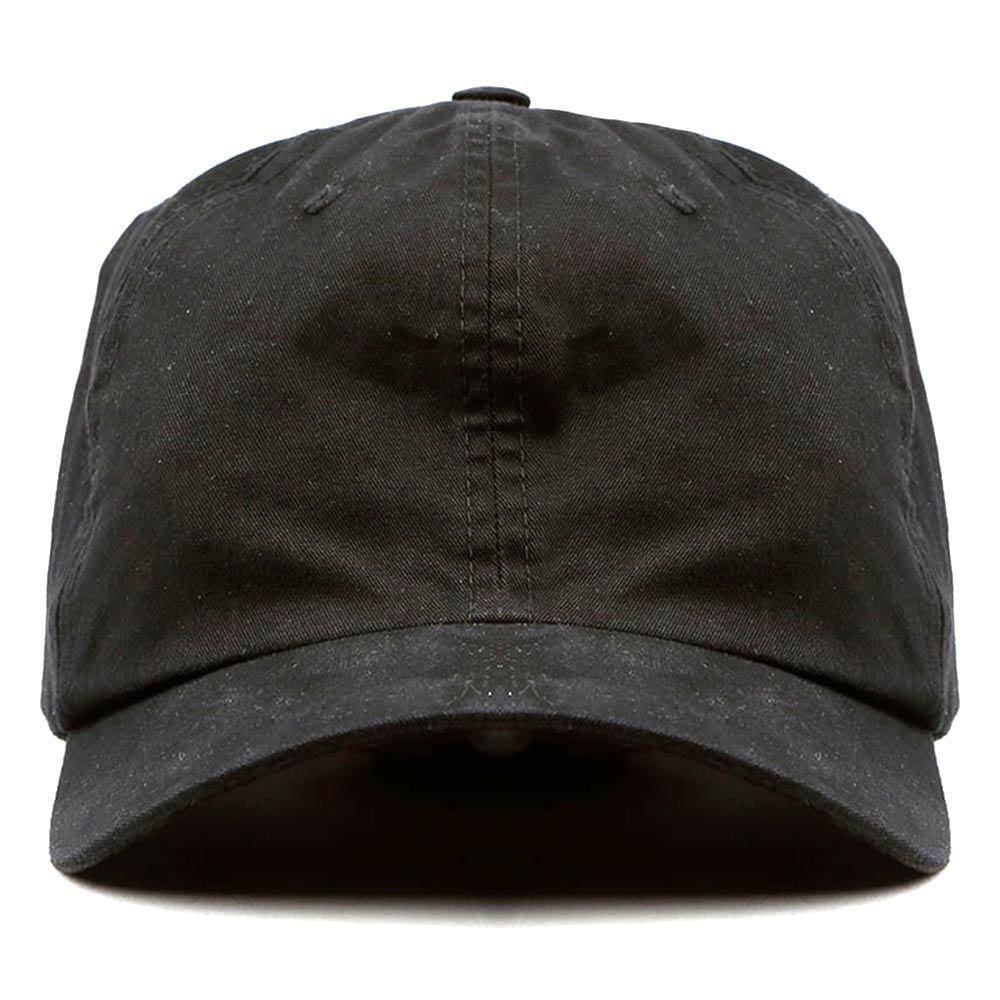 Boné Liso Aba Curva Preto E Rosa