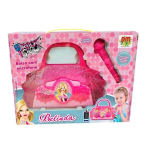 Bolsa Interativa - Belinda - Rock Show - Microfone - DM Toys