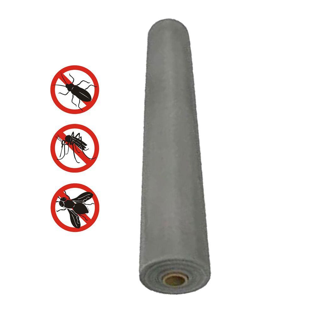 Tela Mosquiteiro Inseto Porta Janela Rolo 25 Metros Segurança Resistente Proteçao