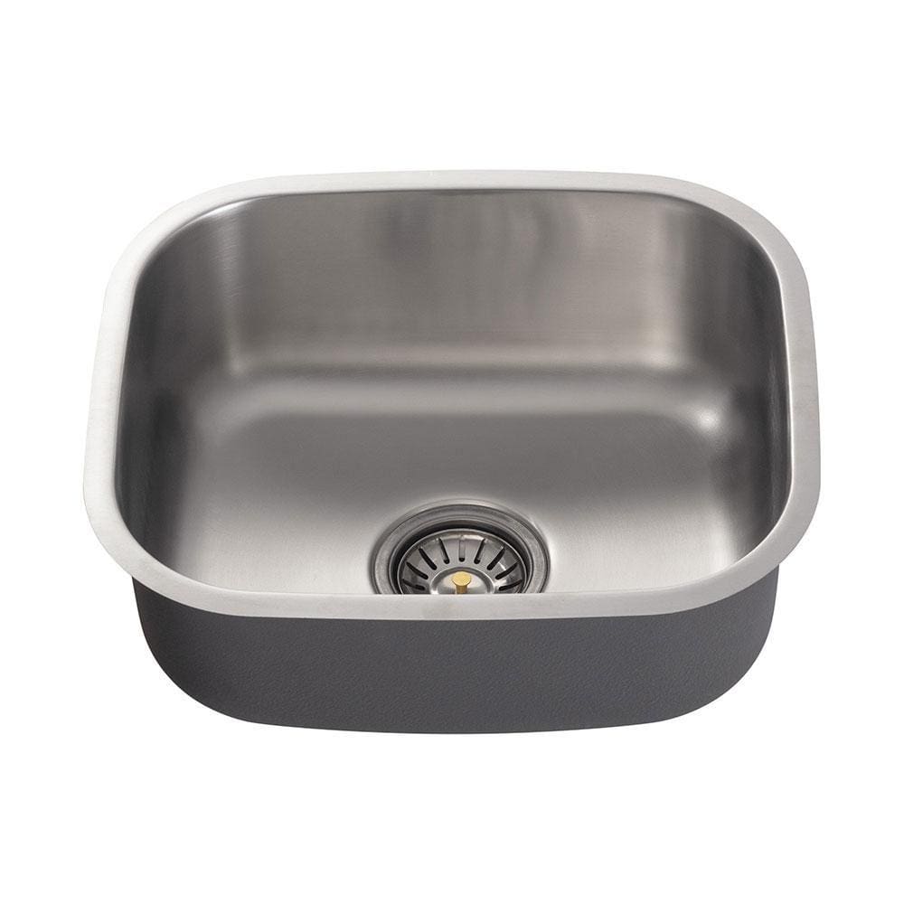 Cuba Para Cozinha Aço Inox 201 Aimoré 43 cm Pingoo.casa - Prata