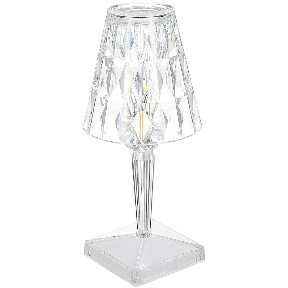 Abajur Luminária Mesa Luz Led Touch Dimerizável Recarregável Usb
