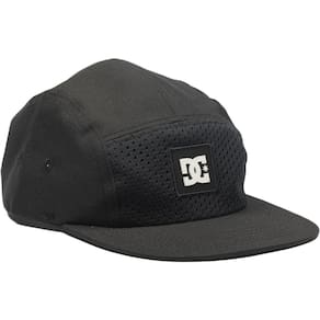 Boné DC Shoes Aba Reta Five Cord SM24 Preto/Cinza Escuro