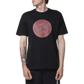 Camiseta DC Shoes Circle Star SM24 Masculina Preto