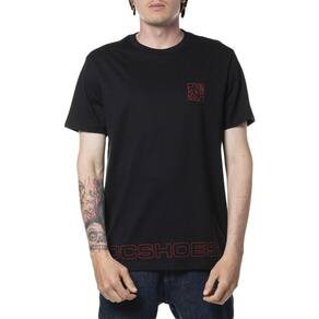 Camiseta DC Shoes All Outline SM24 Masculina Preto