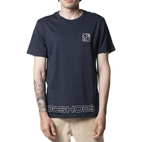 Camiseta DC Shoes All Outline SM24 Masculina Marinho
