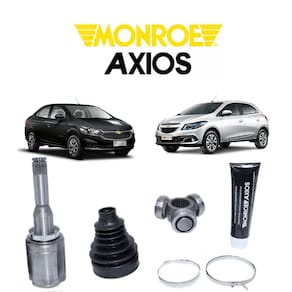 Junta Homocinètica Axios Dianteira Esquerda Lado Câmbio Deslizante Chevrolet Prisma 2013 A 2018