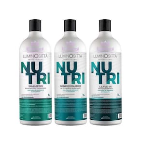 Kit Nutri Hidratação Profunda 3 Passos De 1L Luminosittà