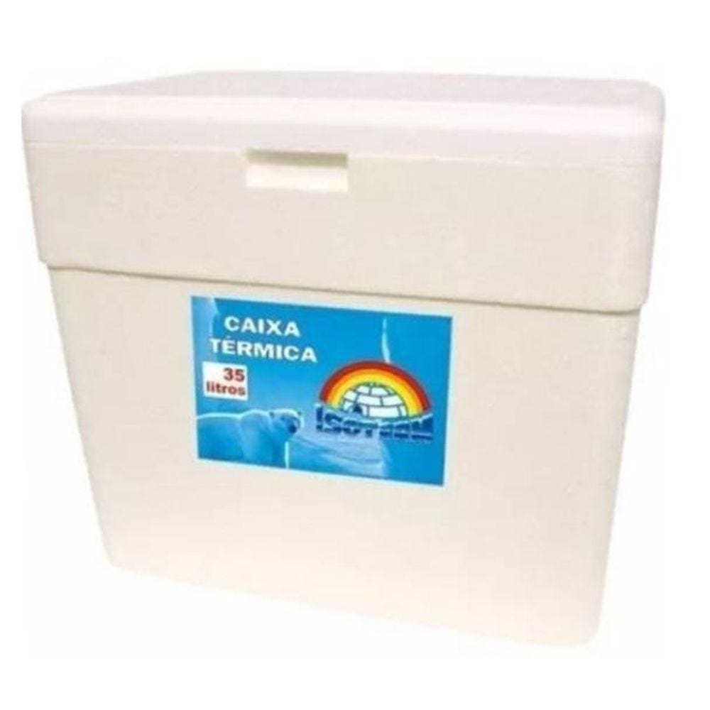 Caixa Térmica Isoterm 35L EPS Alta Qualidade
