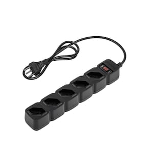 Protetor Eletronico C/ 5 Tomadas EPE 205 + Preto 4824203