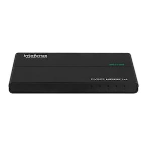 Multiplicador de Vídeo - Vídeo Splitter - 4 saídas HDMI - 4K - Intelbras VEX 3004 Splitter