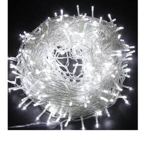 Pisca Pisca Natal 100 Led Branco Frio 8 metros prova D Agua
