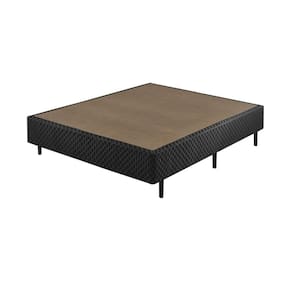 Somiê ECO Bordado Casal 128x188x40cm Ecoflex Preto