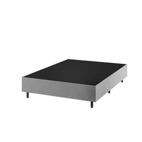 Base Box Casal Zeus Viero 25x138x188cm Prata