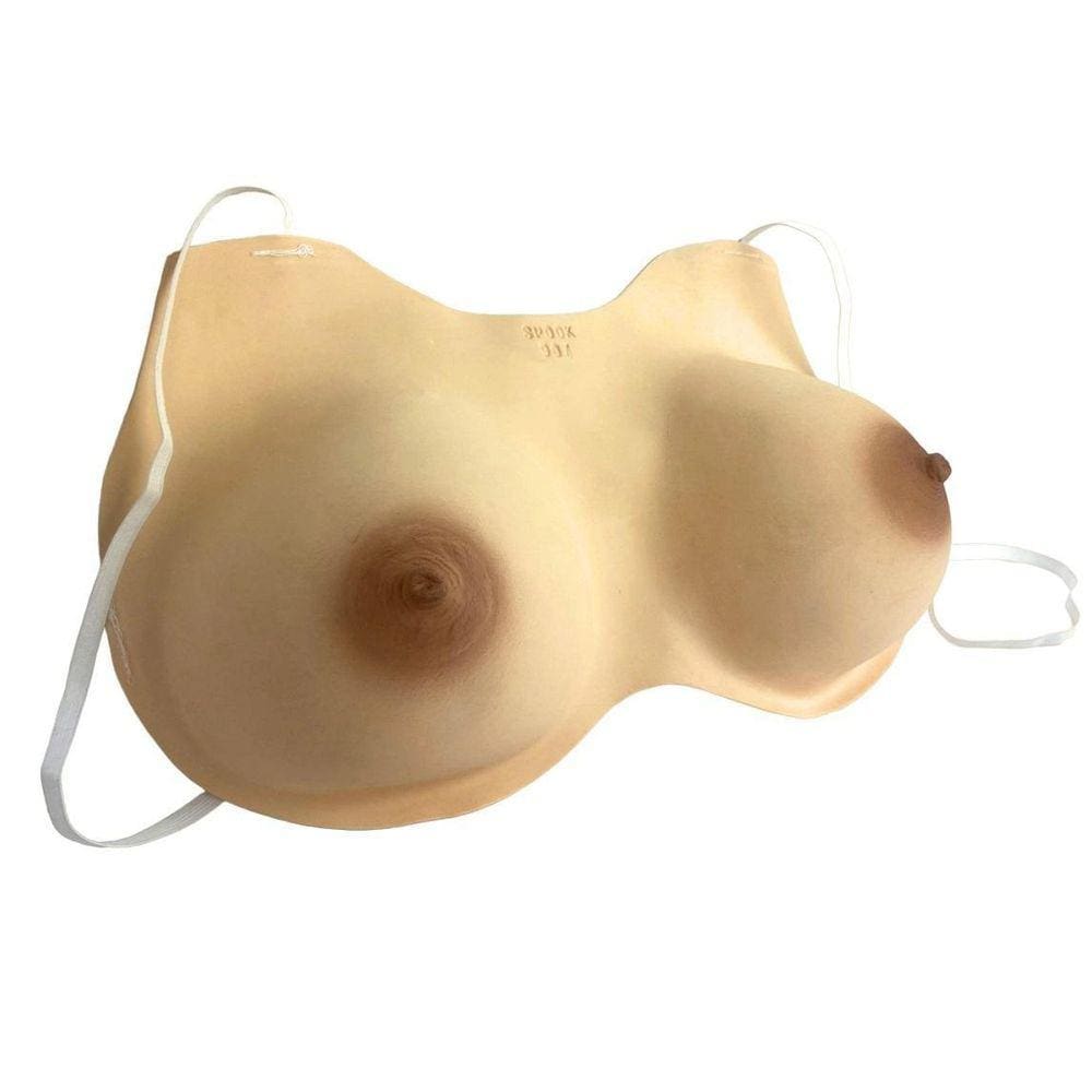 Peito Falso em Látex 34cm - Fantasia Carnaval Cosplay