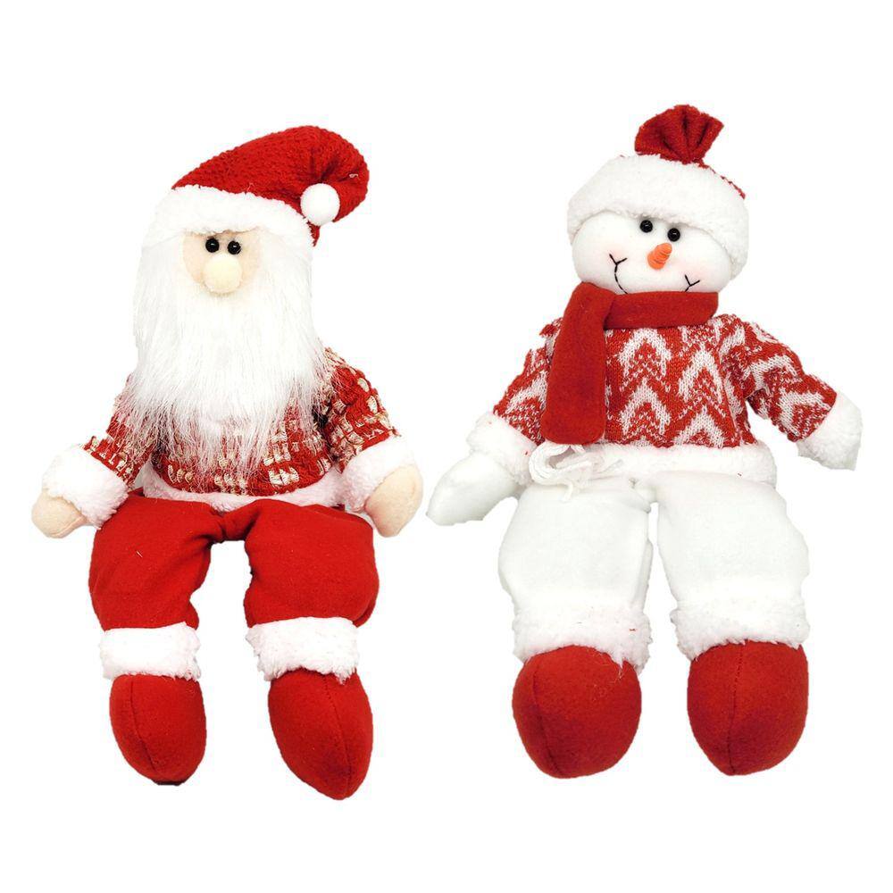 Jogo Papai Noel e Boneco de Neve Pelúcia Scoth Sentado Xadrez Verde e  Vermelho 36cm - Magizi - Mundial Casa e Presentes, jogos papai noel 