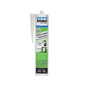 Kit 24 Un Silicone Vedação Pia Louça Tekbond Incolor 256g