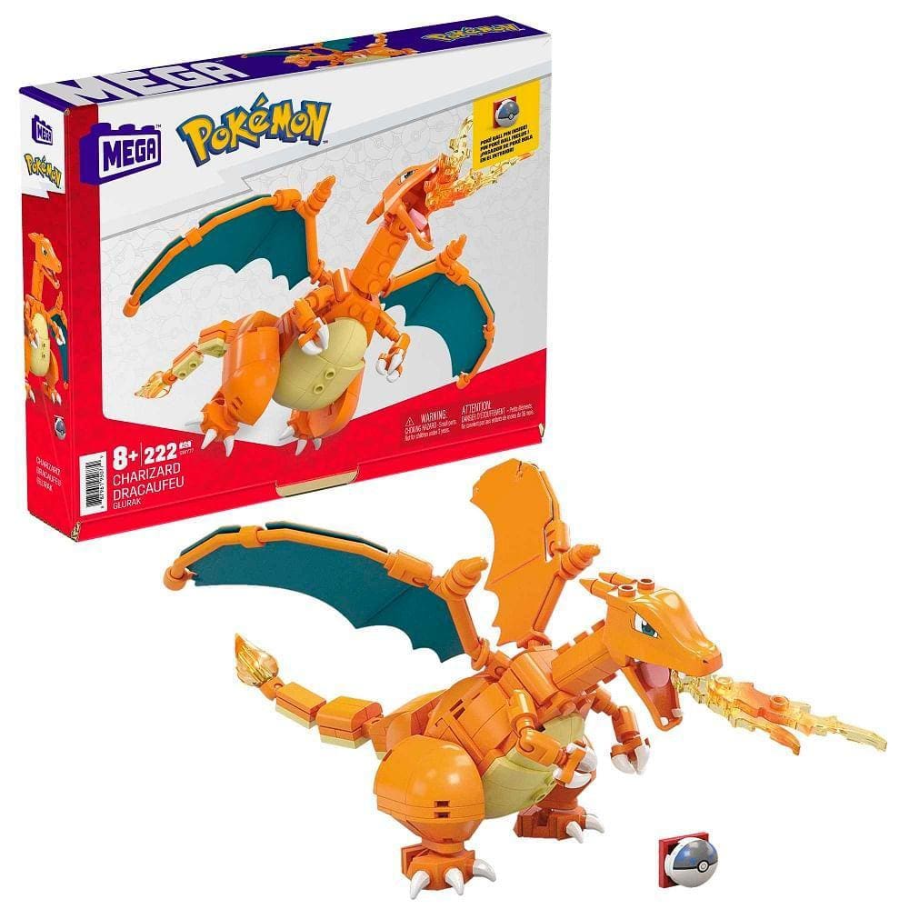 Mattel - Pokemon - Construção de ruínas Pokémon MEGA Construx com