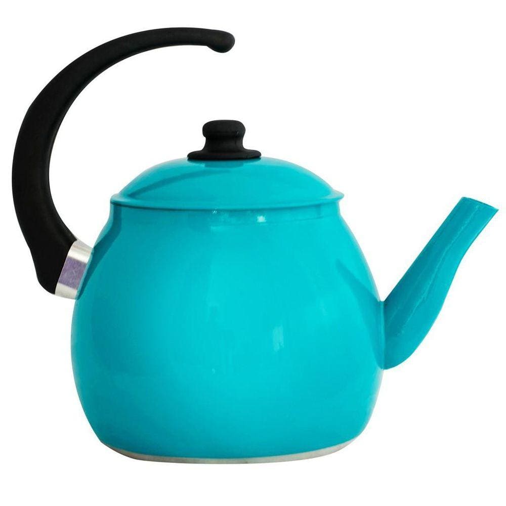 Chaleira Aluminio 2,7 Litros Azul Turquesa Gulê Gu217