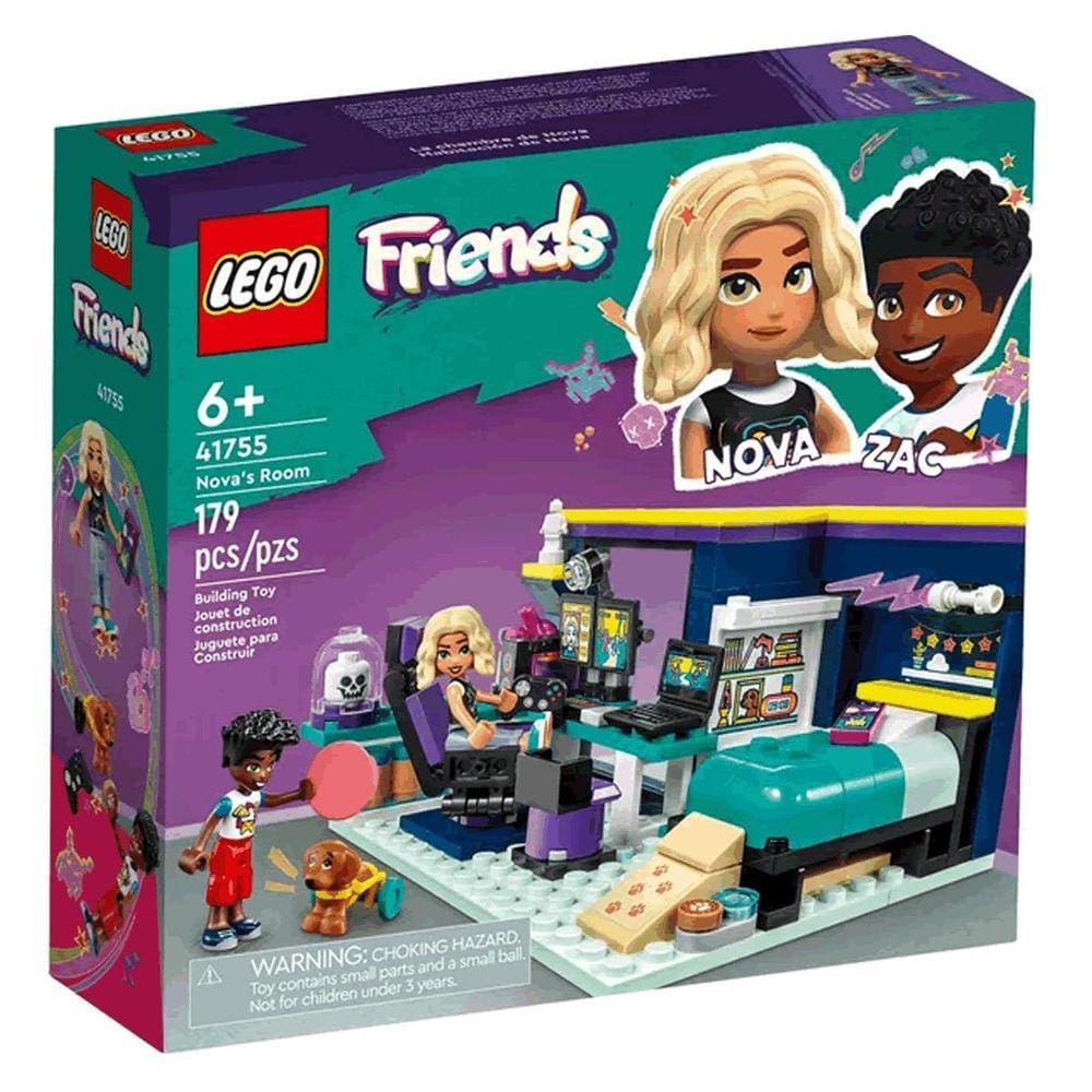 Bloco De Montar Lego Friends O Quarto Da Nova 179 Pcs 41755