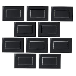 10 Pç Interruptor Paralel0 P/Moveis Margirius Preto 10A 250V