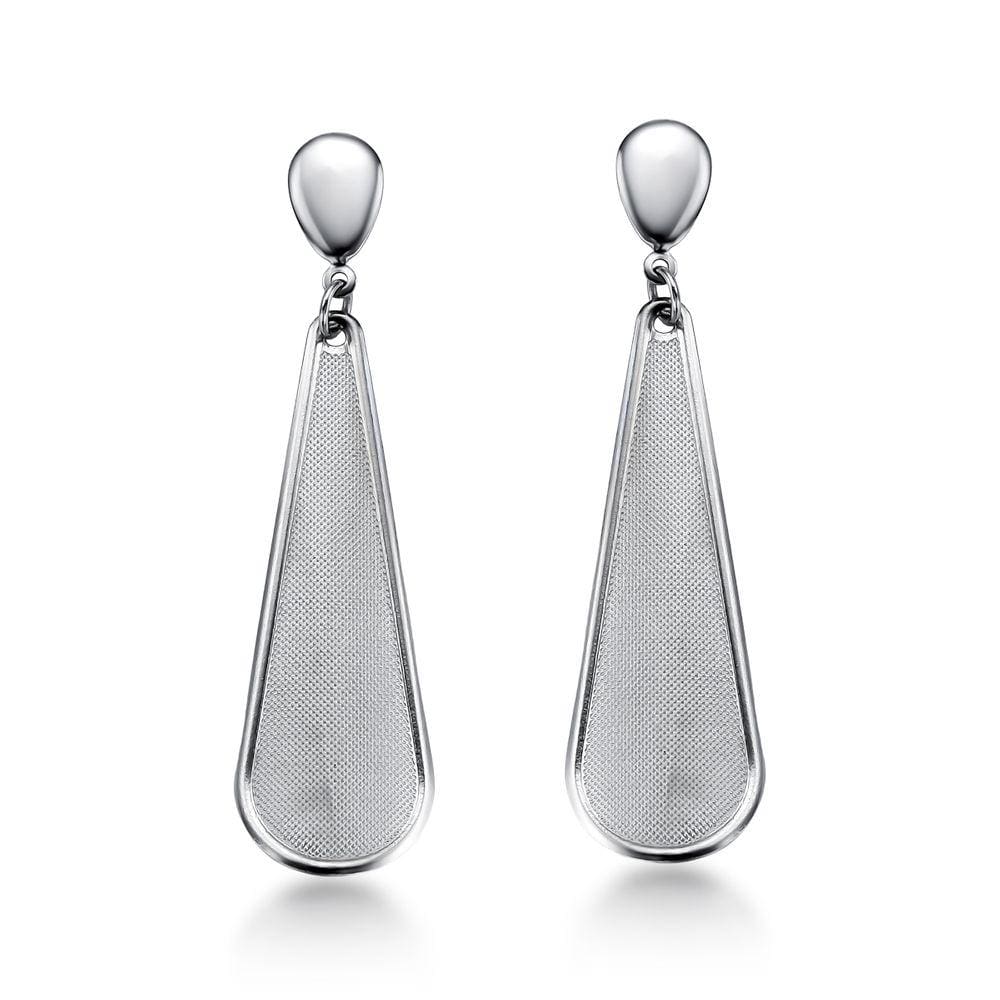 Brinco Pendurado Aço Inox Grande Antialérgico Leve