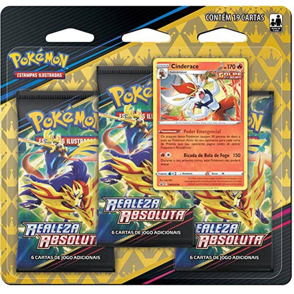 Box Cartas Pokemon Treinador Avançado Realeza Absoluta Copag