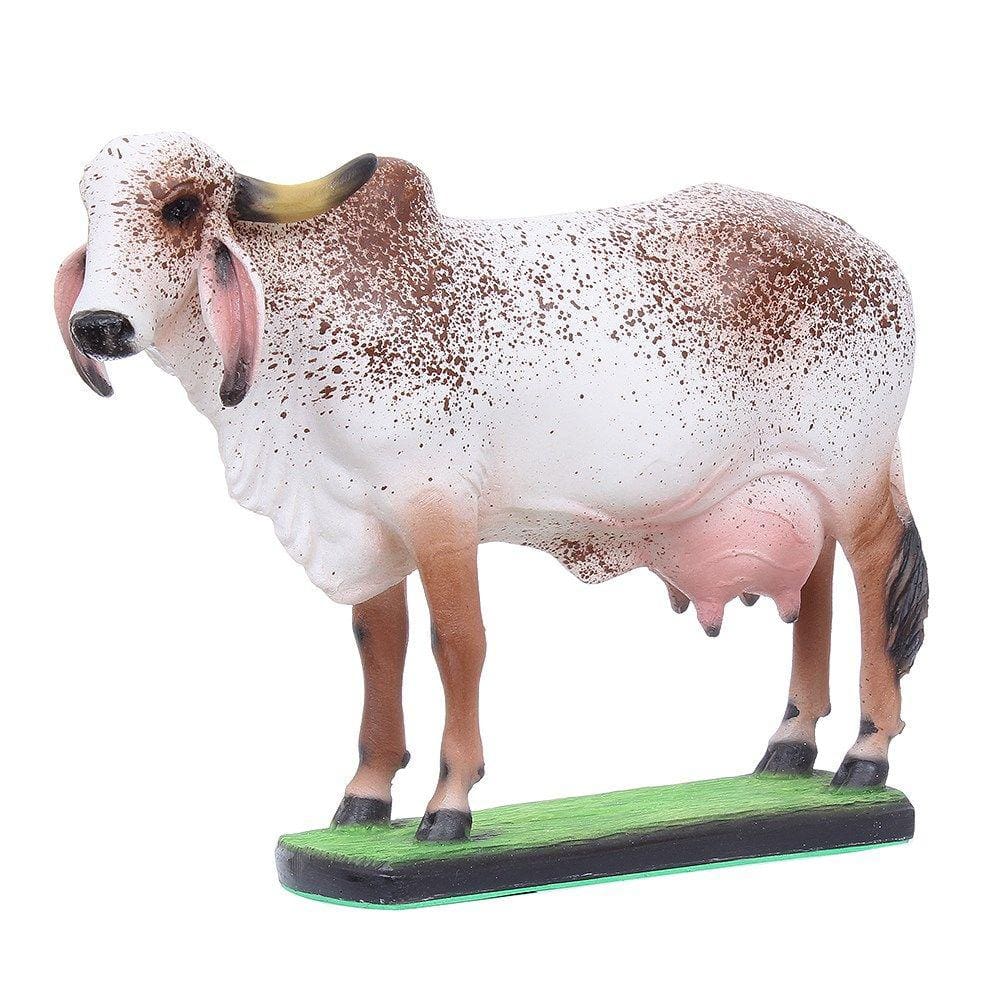 Escultura Vaca Gir em Resina Home Western Decor 27503