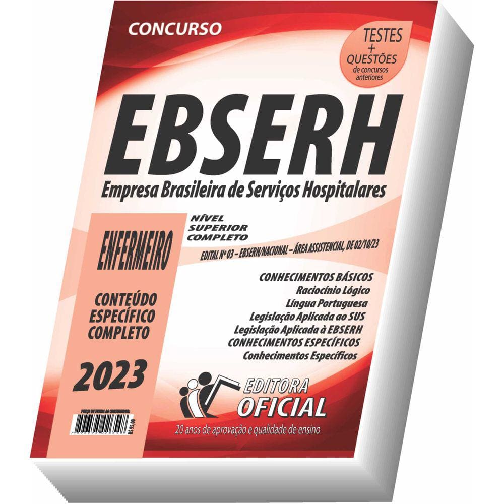 Apostila Ebserh - Enfermeiro