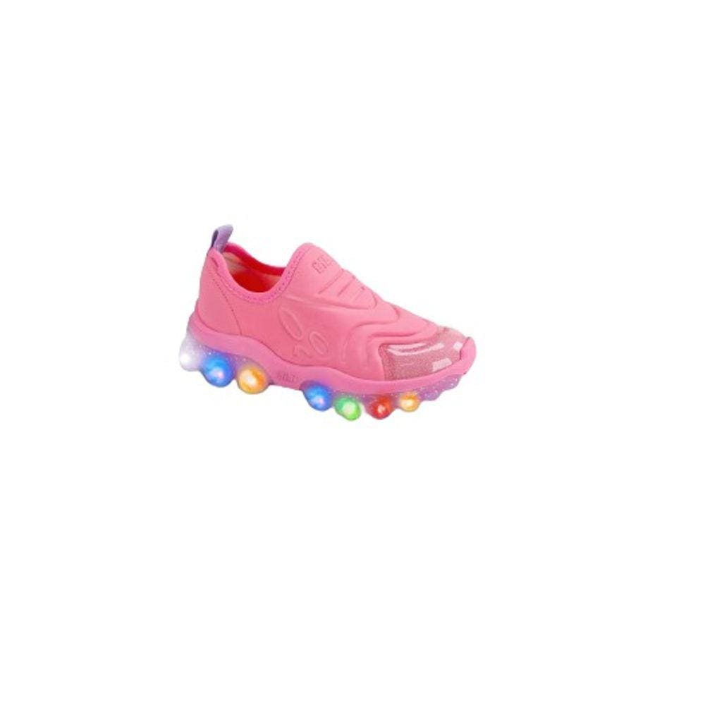 Tênis Infantil de Luz feminino Bibi Roller Celebration 2.0