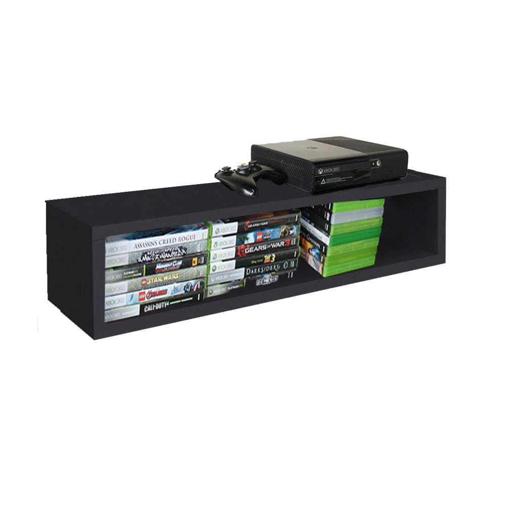 Nicho Suporte Xbox Preto Em Mdf
