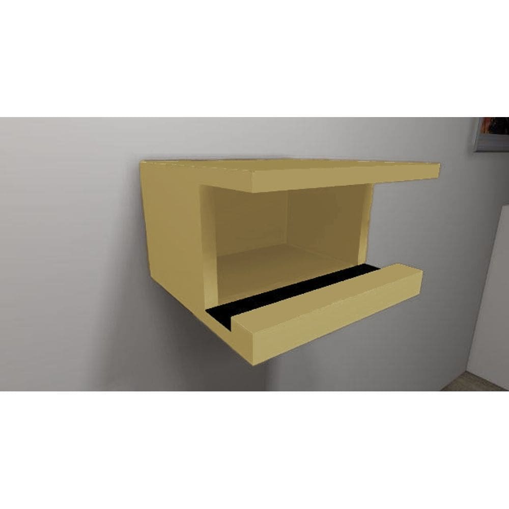 Suporte Para Bike Natural Em Mdf