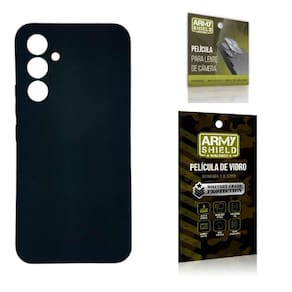 Capinha Preta Galaxy M54 + Película 3D + Película De Câmera