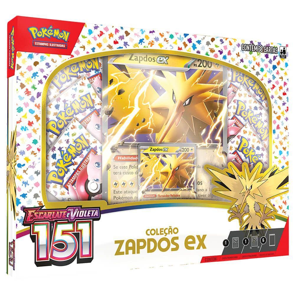 Pokémon TCG Scarlet & Violet 151 Zapdos Ex Collection SV3.5