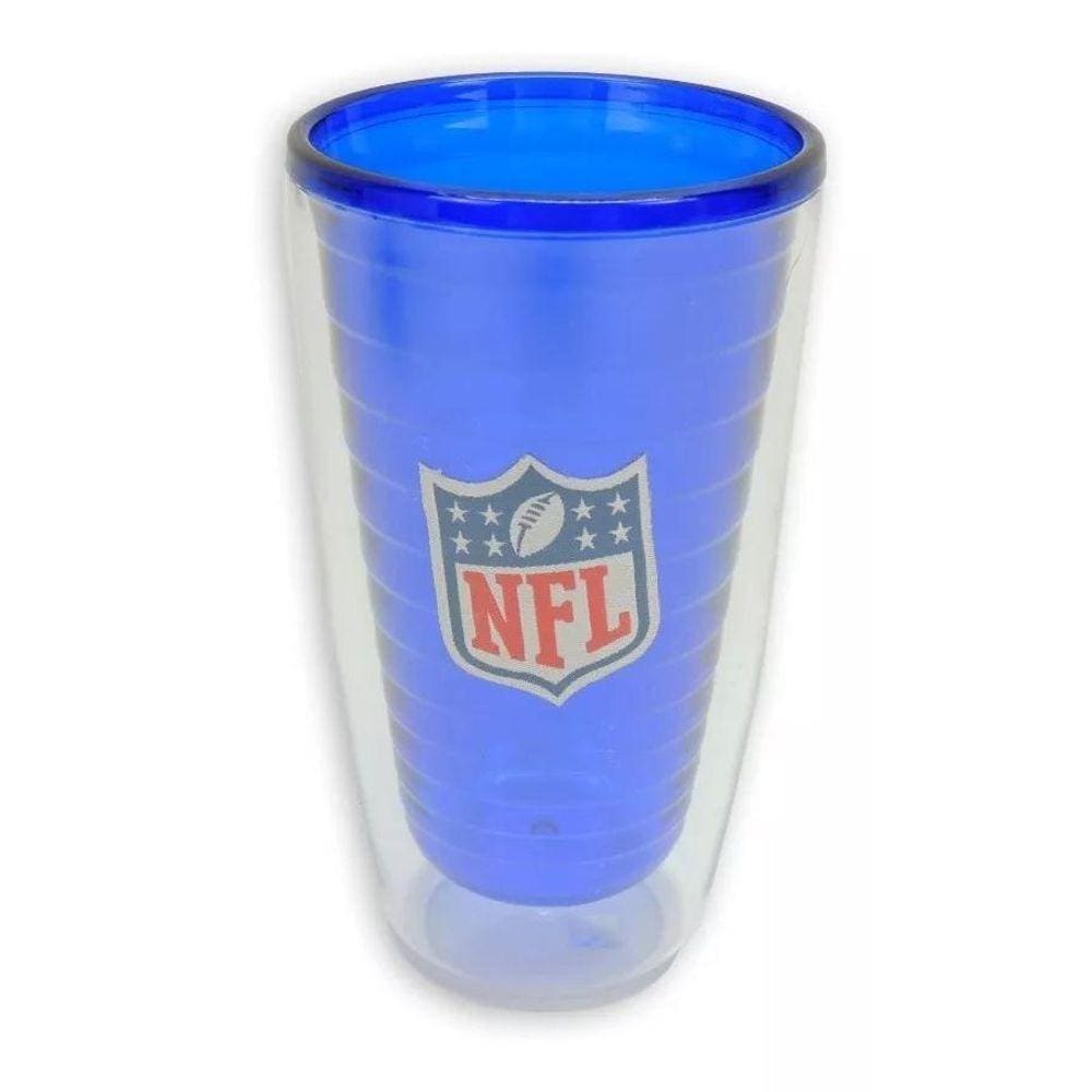 Copo Cerveja NFL Azul 450 ML Parede Dupla - Marca NFL