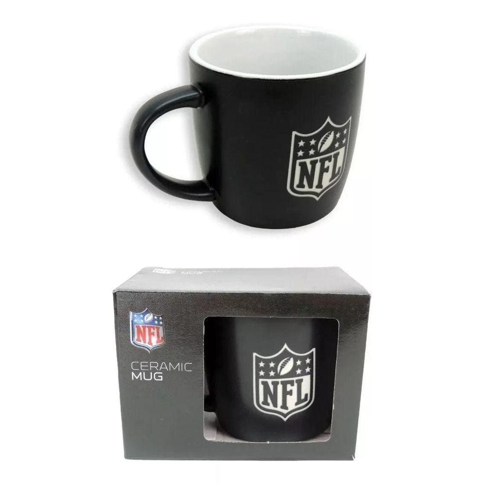 Caneca Café NFL 330ML Cerâmica - Oferta Exclusiva