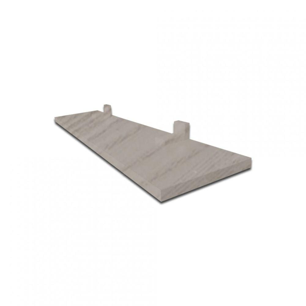 Prateleira Simples Madeirado 80X15 cm Com Suporte Em Mdf