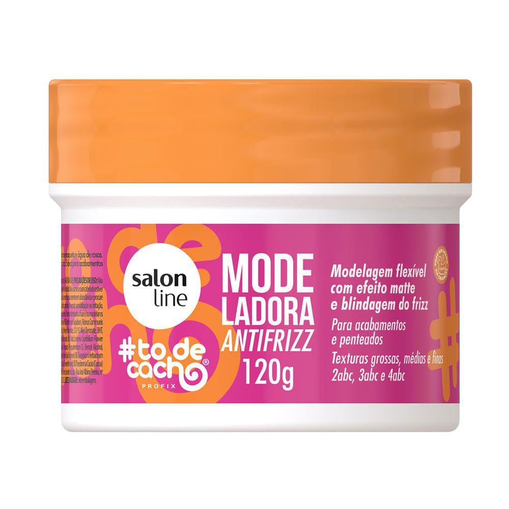Modeladora Salon Line #Todecacho Antifrizz 120g